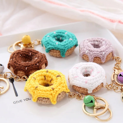 Crotchet Snack Keychains