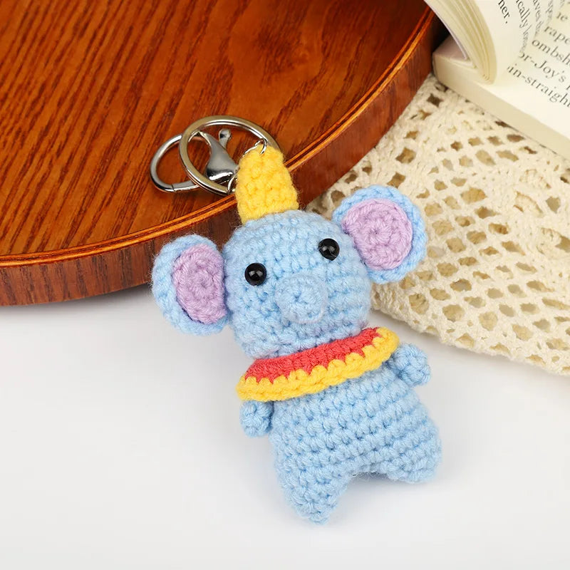 Crocheted Animal Keychains