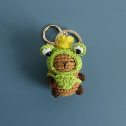 Crotchet Capybara Keychains