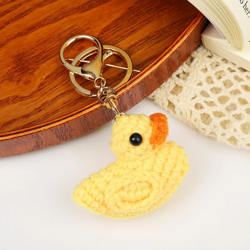 Crocheted Animal Keychains