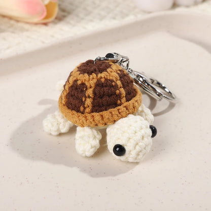 Crotchet Turtle Keychains