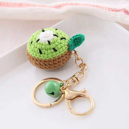 Crotchet Snack Keychains