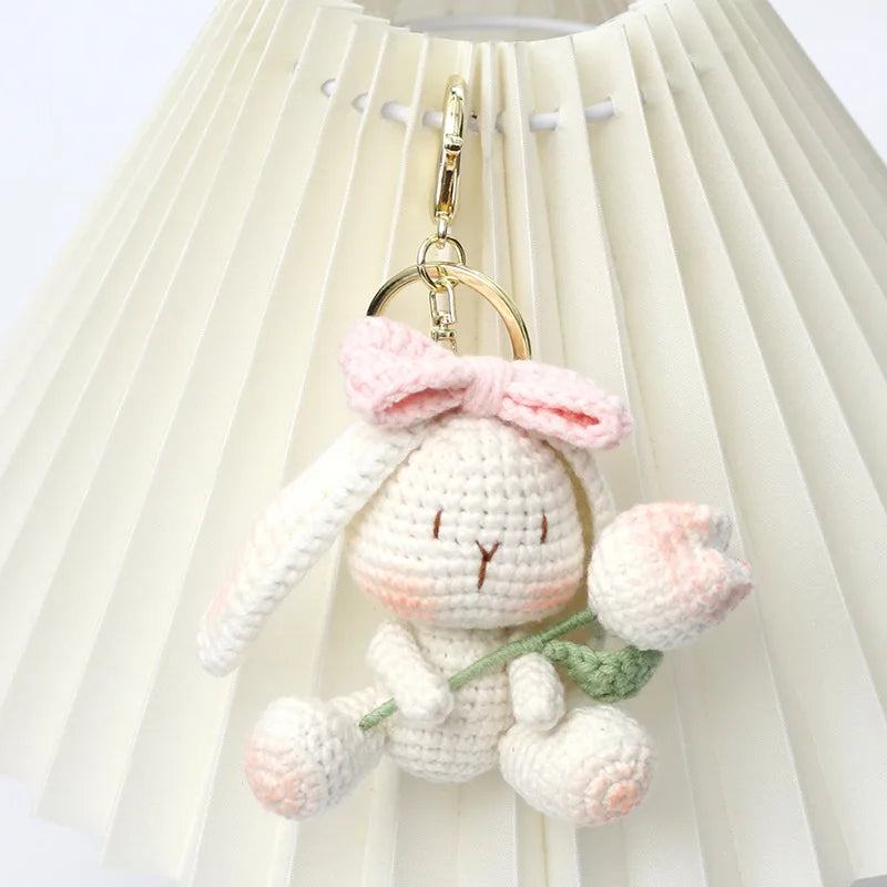 Crotchet Bunny Keychains