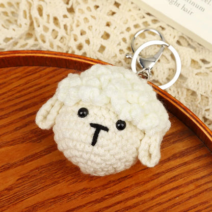 Crocheted Animal Keychains