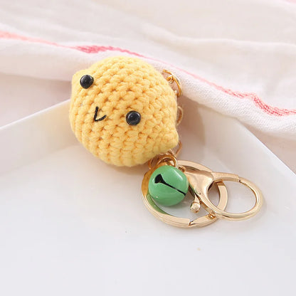 Crotchet Snack Keychains