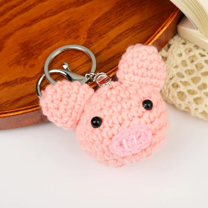 Crocheted Animal Keychains