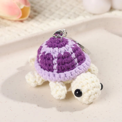 Crotchet Turtle Keychains