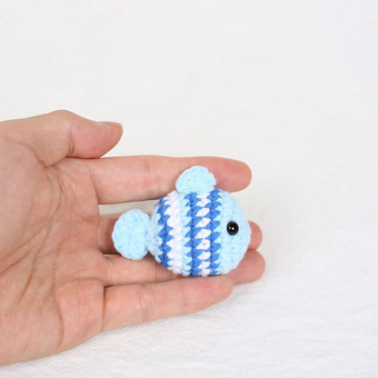 Crochet Fish Keychains