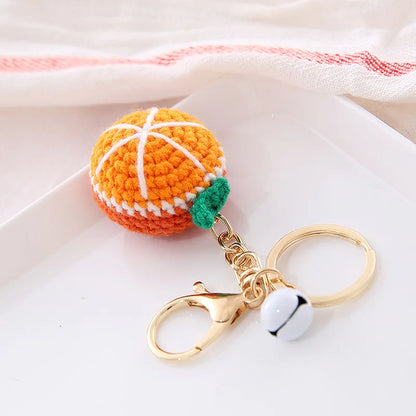 Crotchet Snack Keychains