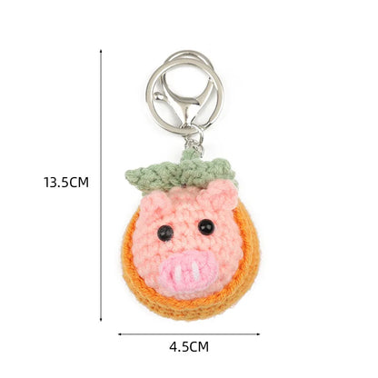 Crocheted Animal Keychains