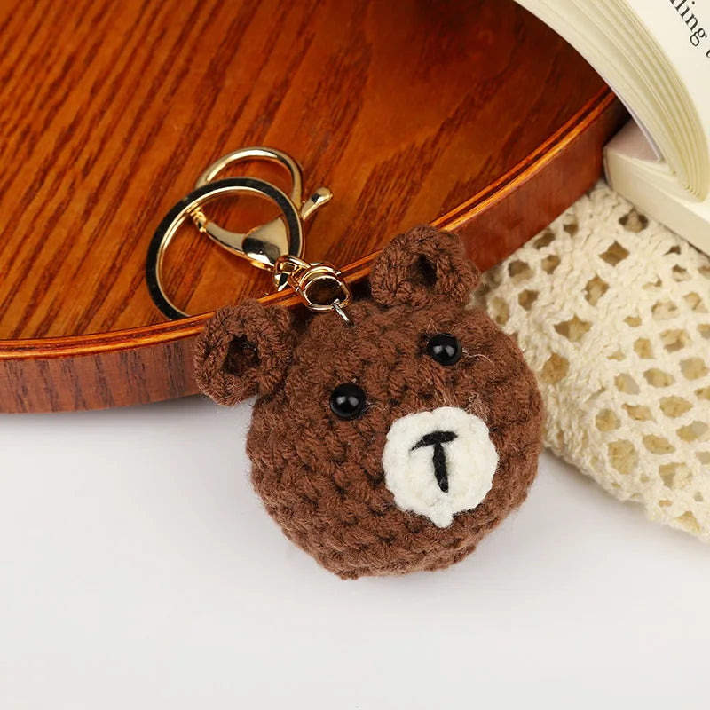 Crocheted Animal Keychains