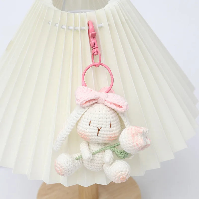 Crotchet Bunny Keychains