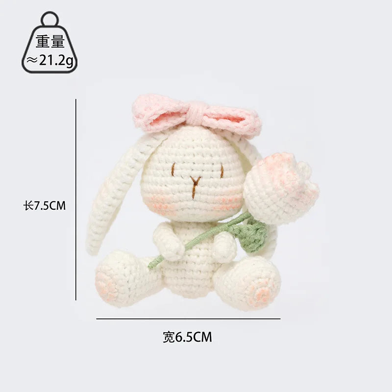 Crotchet Bunny Keychains