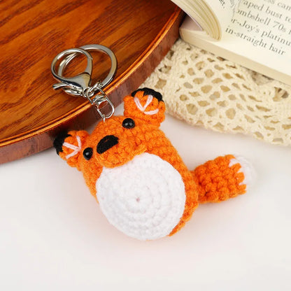 Crocheted Animal Keychains