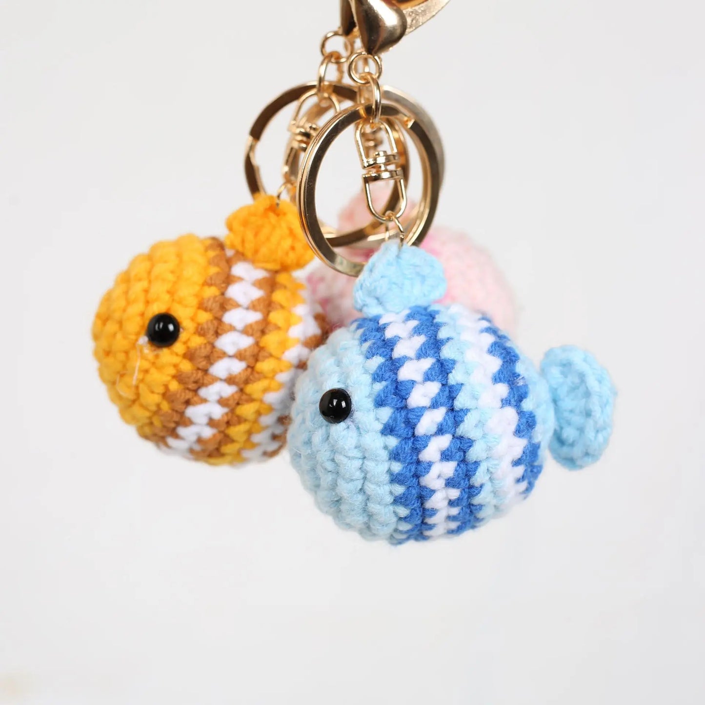 Crochet Fish Keychains