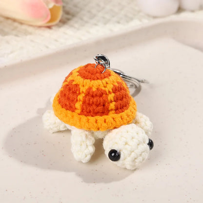 Crotchet Turtle Keychains