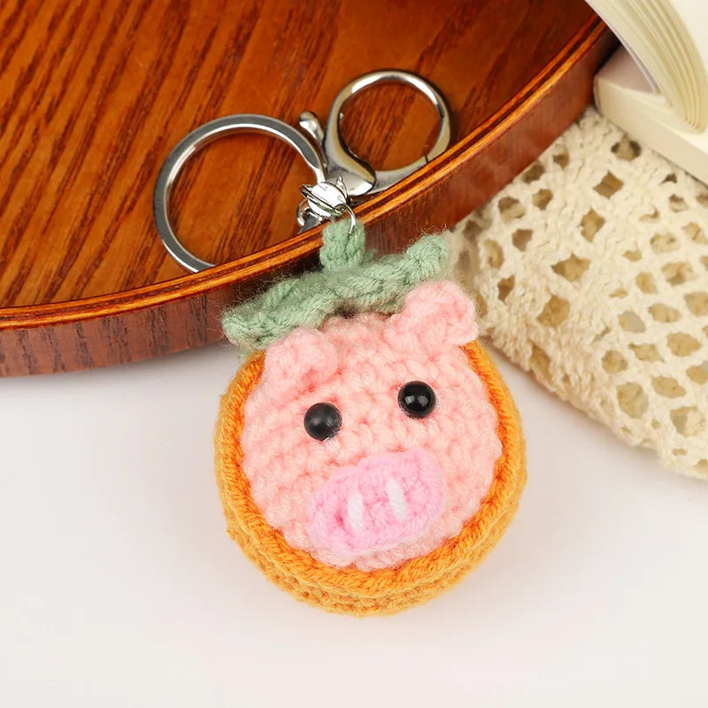 Crocheted Animal Keychains