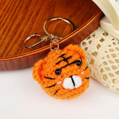 Crocheted Animal Keychains