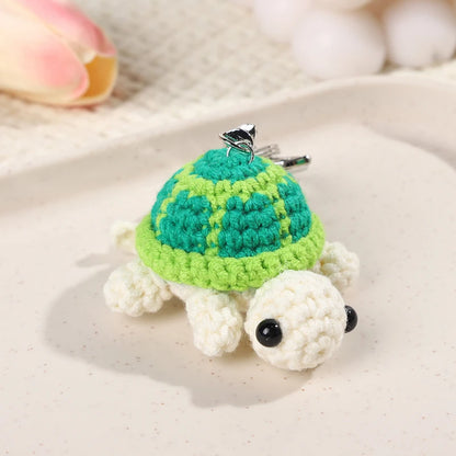 Crotchet Turtle Keychains