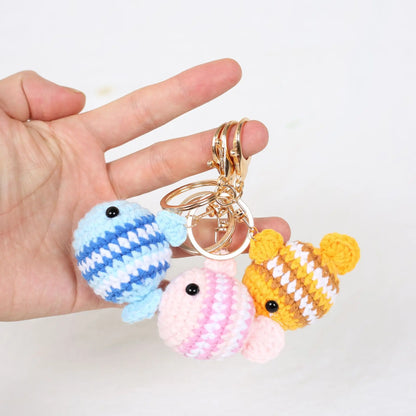 Crochet Fish Keychains