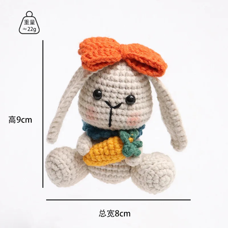 Crotchet Bunny Keychains