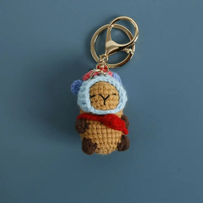 Crotchet Capybara Keychains