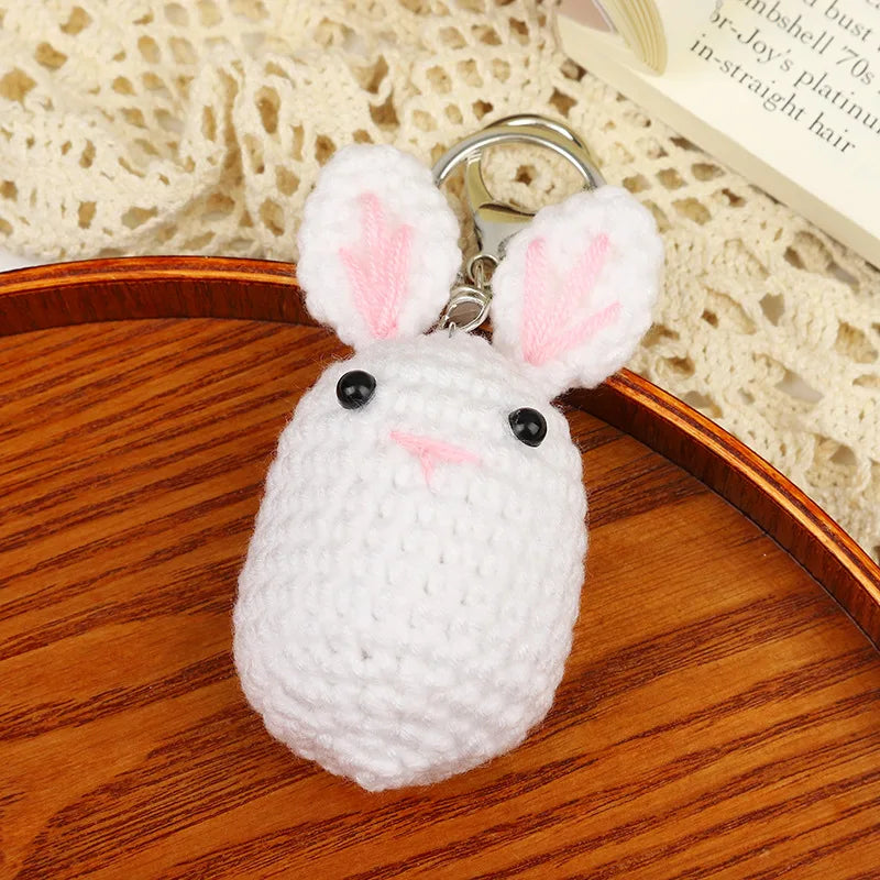 Crocheted Animal Keychains