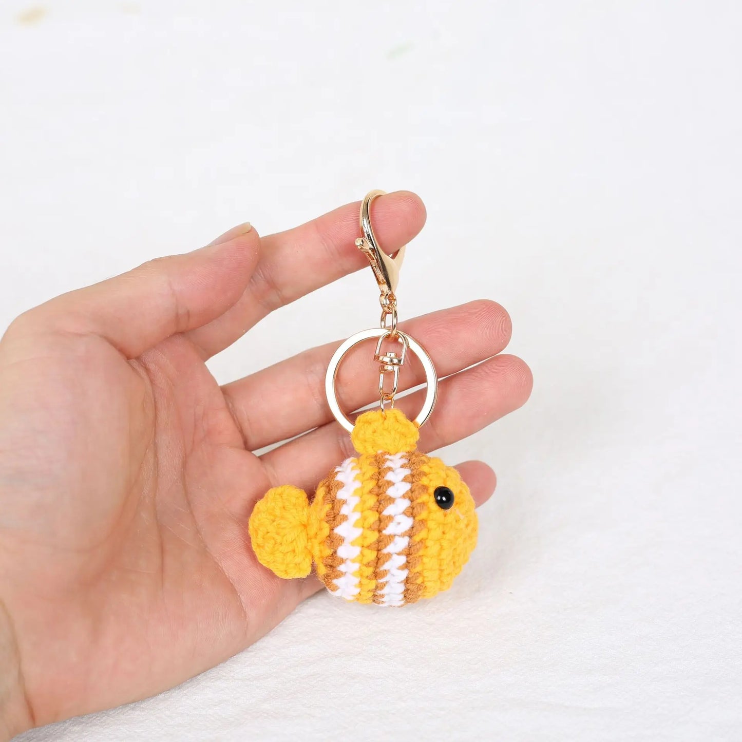 Crochet Fish Keychains