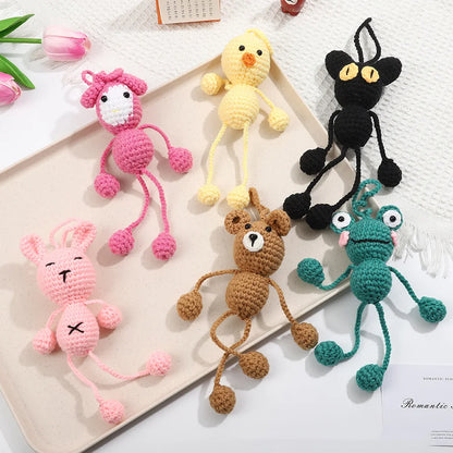 Handmade Crochet Doll Pendants