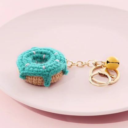 Crotchet Snack Keychains