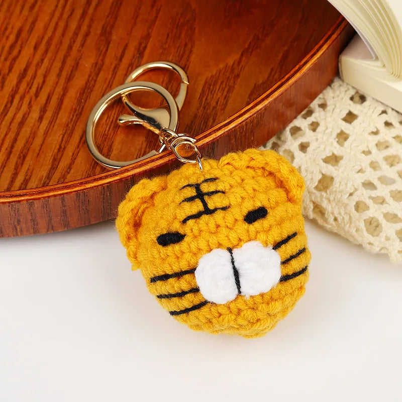 Crocheted Animal Keychains