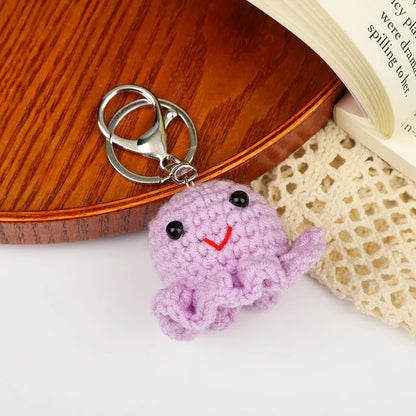 Crocheted Animal Keychains